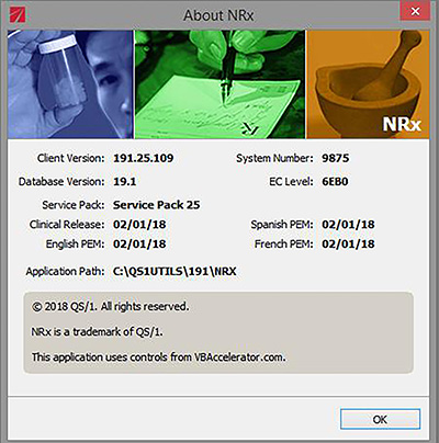 about nrx pharmacy software