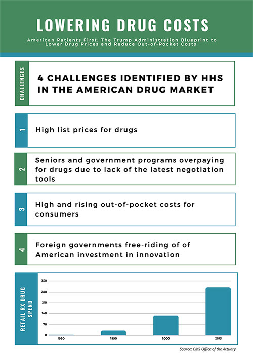 Lowering Drug Costs Infographic